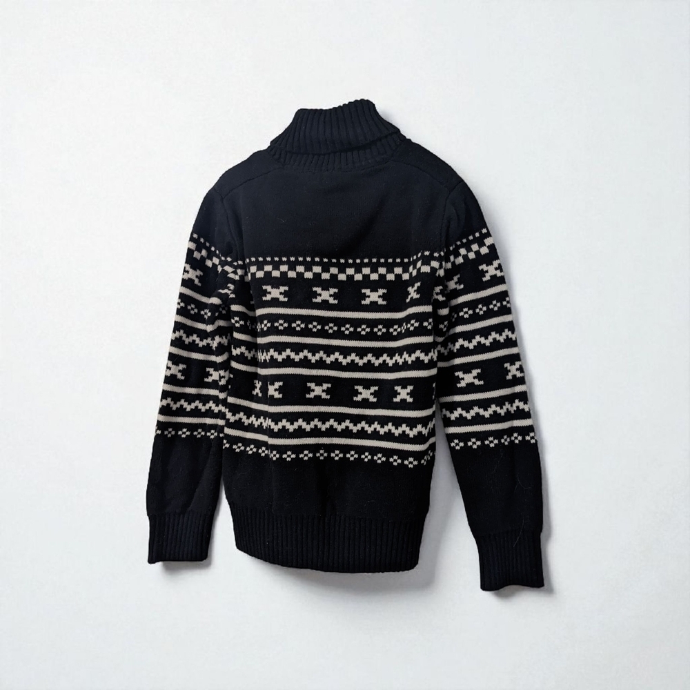 Joe Fresh Black and White Kids Sweater - Picture 2 of 6